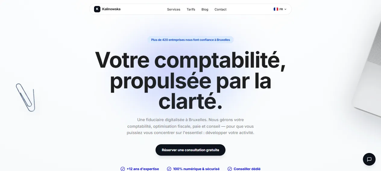 Kalinowska Comptabilité — en ligne